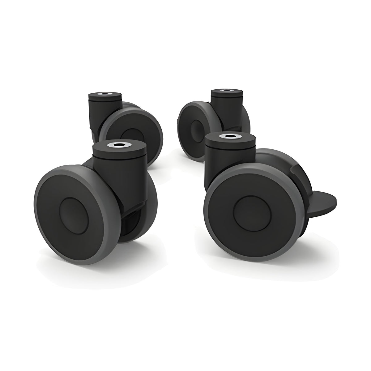 Kit de 4 Ruedas con Cadena de Seguridad Unox XUC012 · vista 2