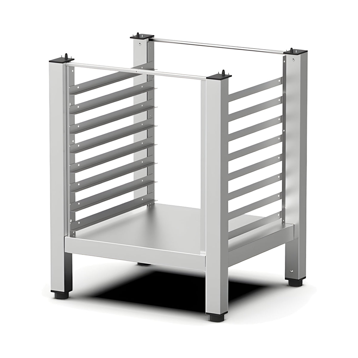 Stand Alto Abierto para 8 Charolas 46 x 33 cm Unox XWKRT-08HS-H