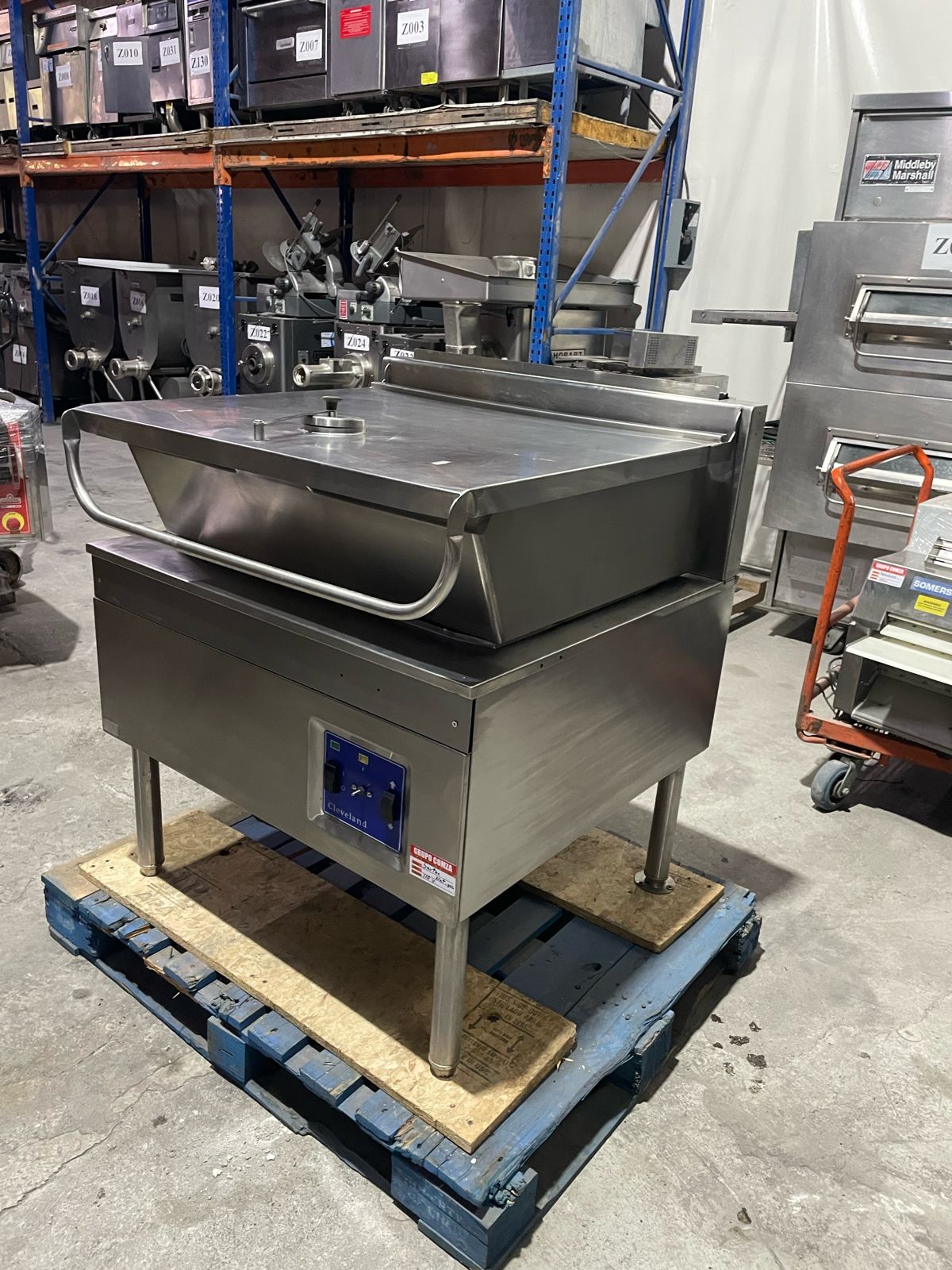 Sartén de Volteo 30 Galones Cleveland (Reacondicionado)