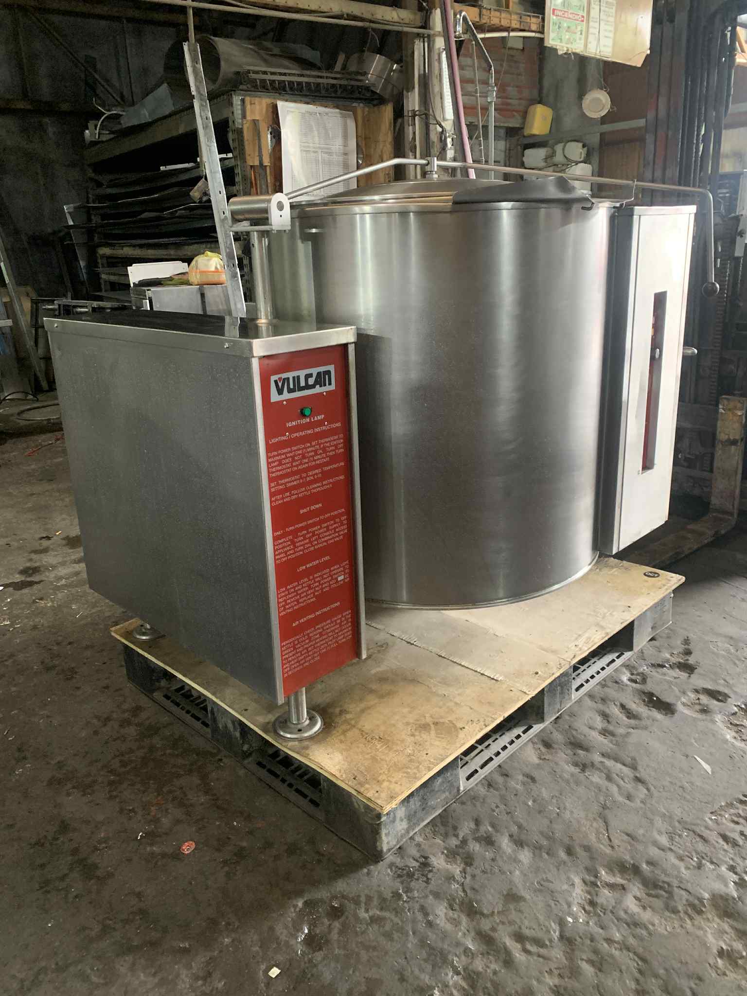 Marmita de volteo Vulcan 60 Galones (outlet)