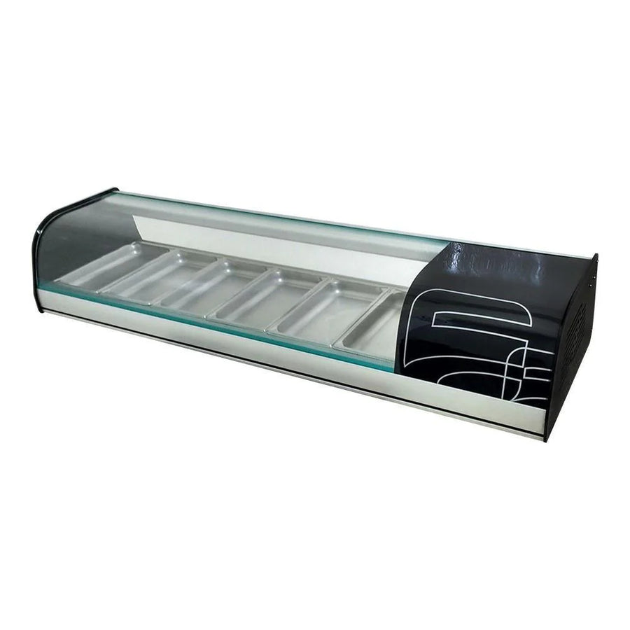 Vitrina Refrigerada de Mostrador 6 Insertos Asber ACTC-55-HC