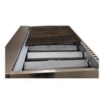 Asber AERB-36 Asador a Gas Piedra Volcánica 36" Acero Inoxidable