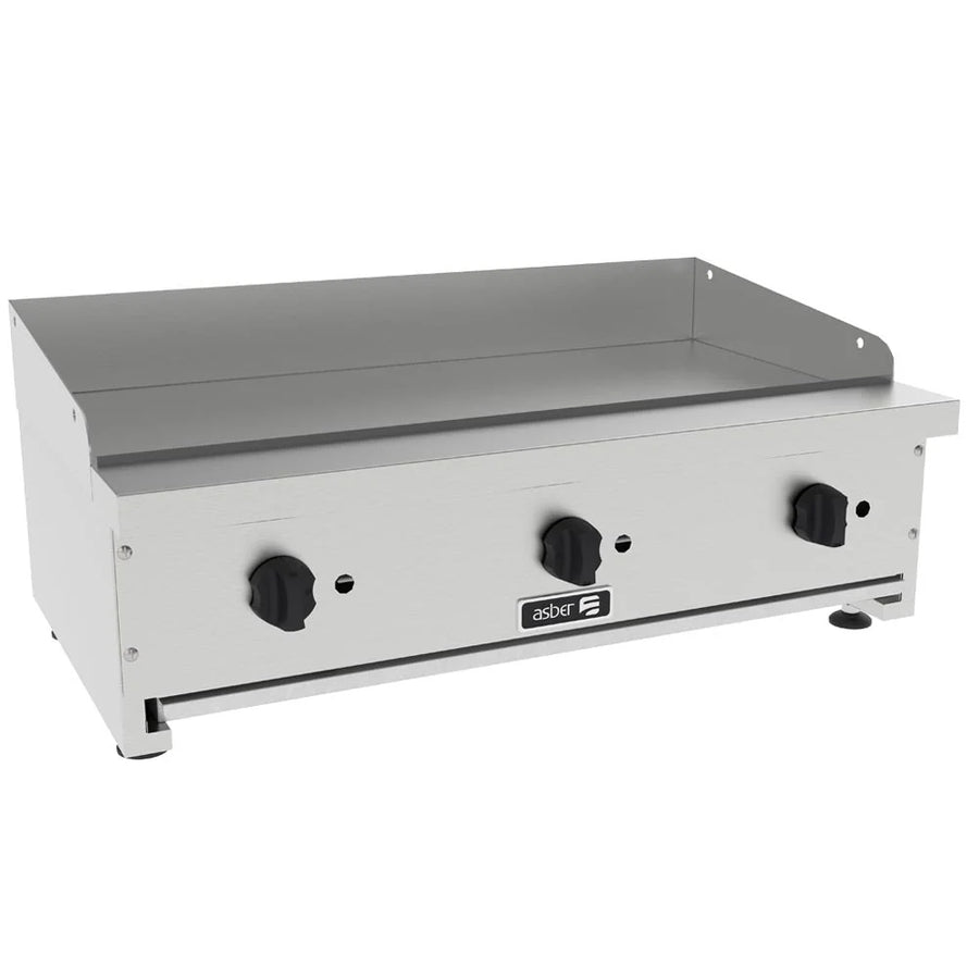 Plancha 3 Quemadores Asber AEMG-36-H NG