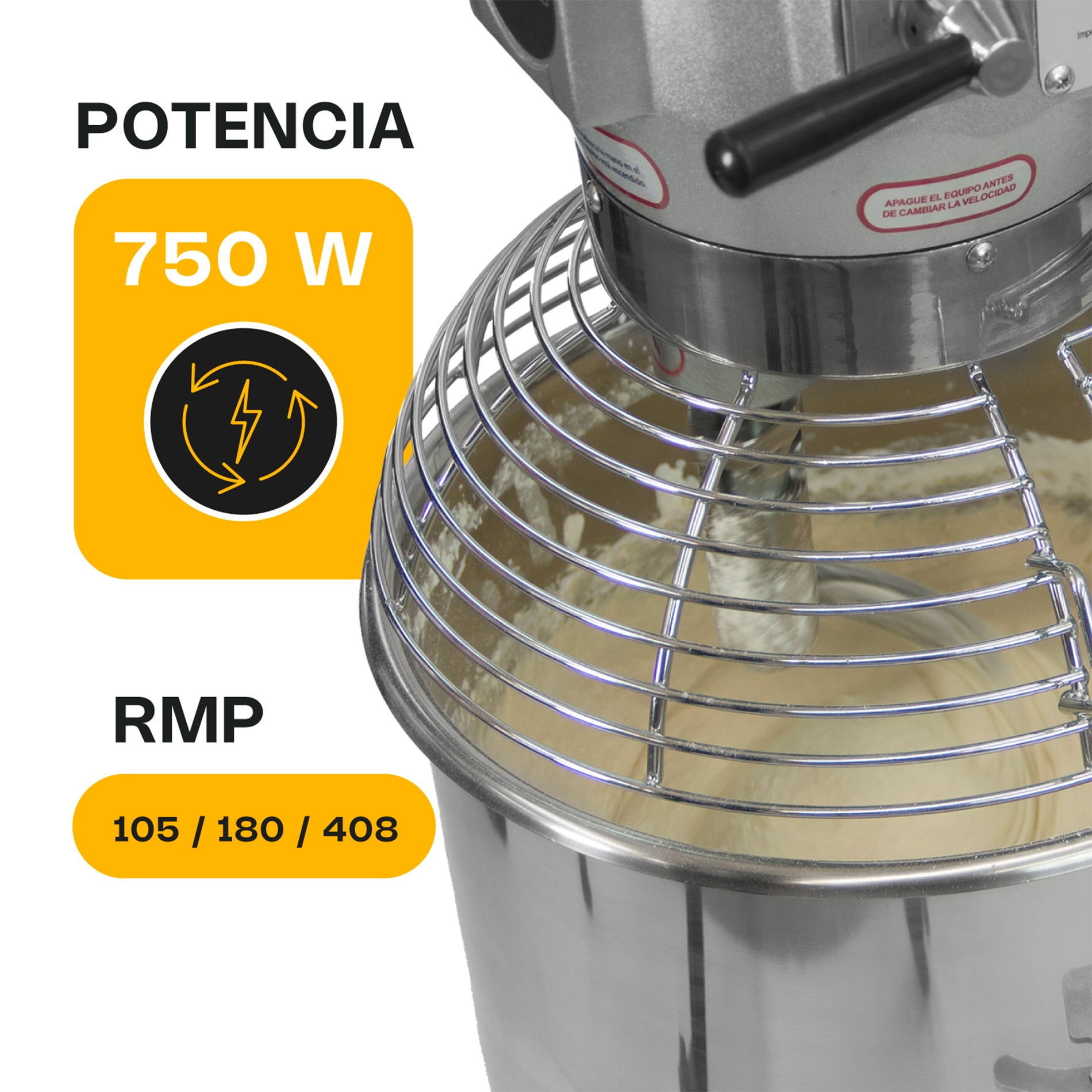 Rhino BATI-30 Batidora Planetaria 30 Lt