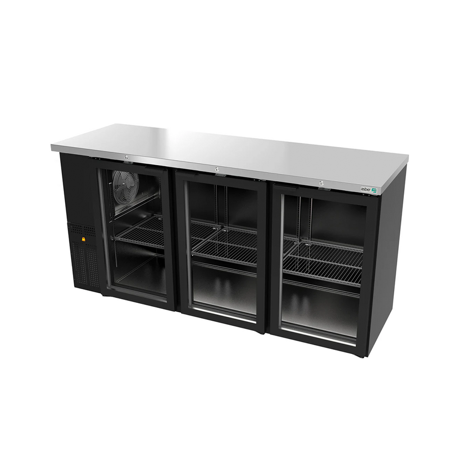 Asber ABBC-24-72-G HC Refrigerador de Contrabarra 72'