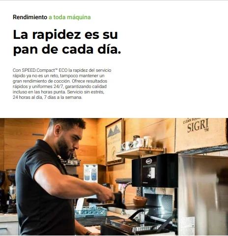 Horno Convección y Cocción Acelerada Eléctrico 1 Bandeja 30x30 cm SPEED.Compact™ ECO Unox XEMA-01NS-MCDS-AL