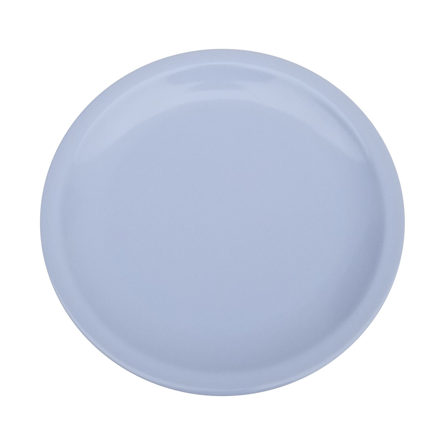 Plato Redondo de Melamina Concassé 20 cm Blanco #Color_Blanco