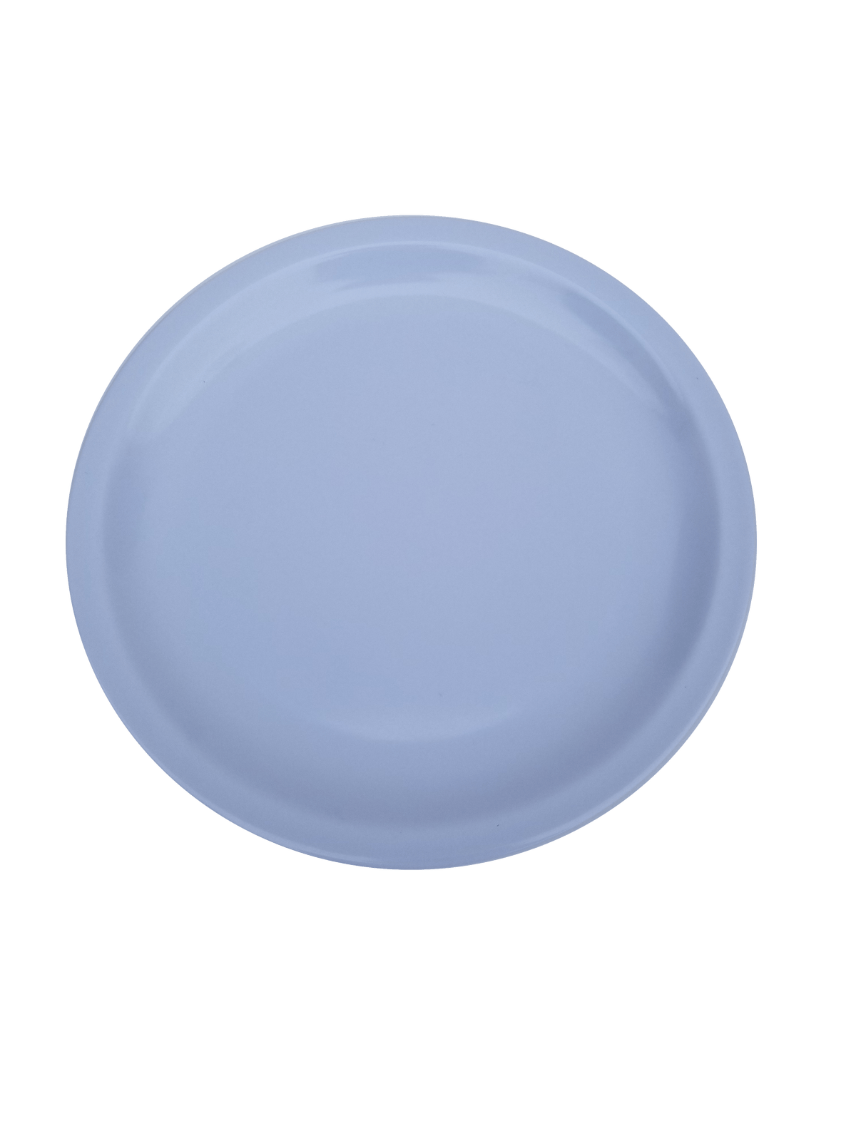 Plato Redondo de Melamina Concassé 22 cm Blanco #Color_Blanco
