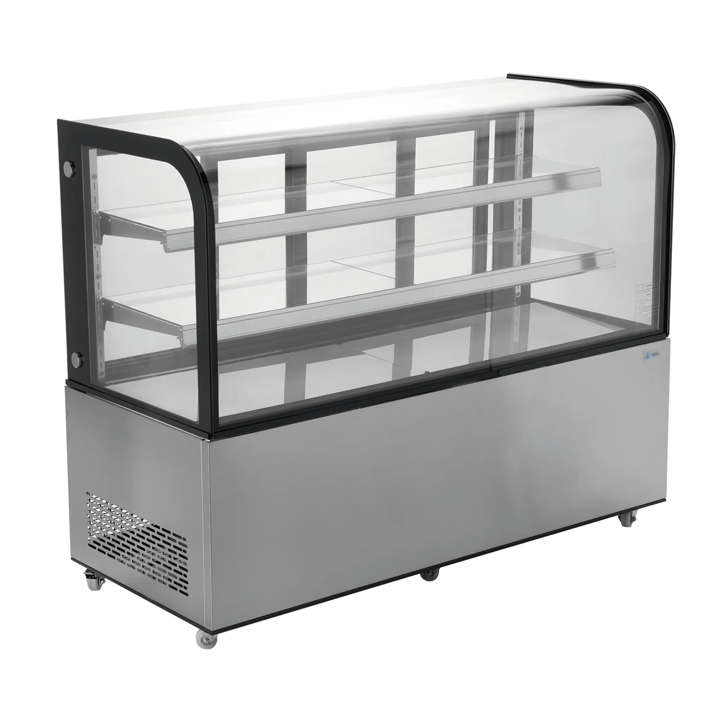 Migsa ARC-470Y Vitrina Refrigerada De Piso Con Cristal Curvo 500 L 500W 110V
