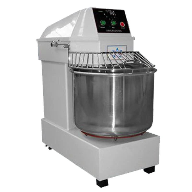 MIGSA HD-40A/110 | Amasadora 40 Lts Doble giro Transmision de Banda | 2 Velocidades | Tazón Acero Inoxidable | Masa Pizza, panificacion