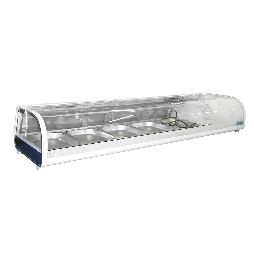 Migsa RTS-132L Vitrina Refrigerada Para Sushi 132 L 180W 120V