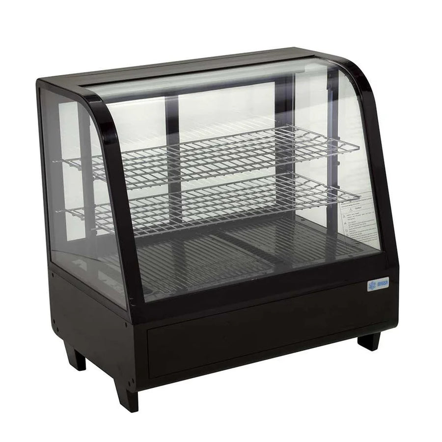RTW-100L VITRINA REFRIGERADA CRISTAL CURVO SOBRE MOSTRADOR