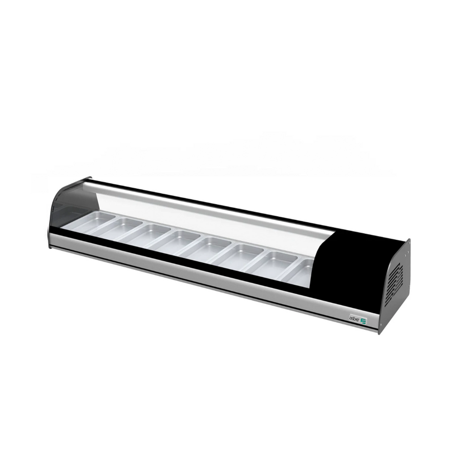 Vitrina Refrigerada de Mostrador 8 Insertos Asber ACTC-69-HC