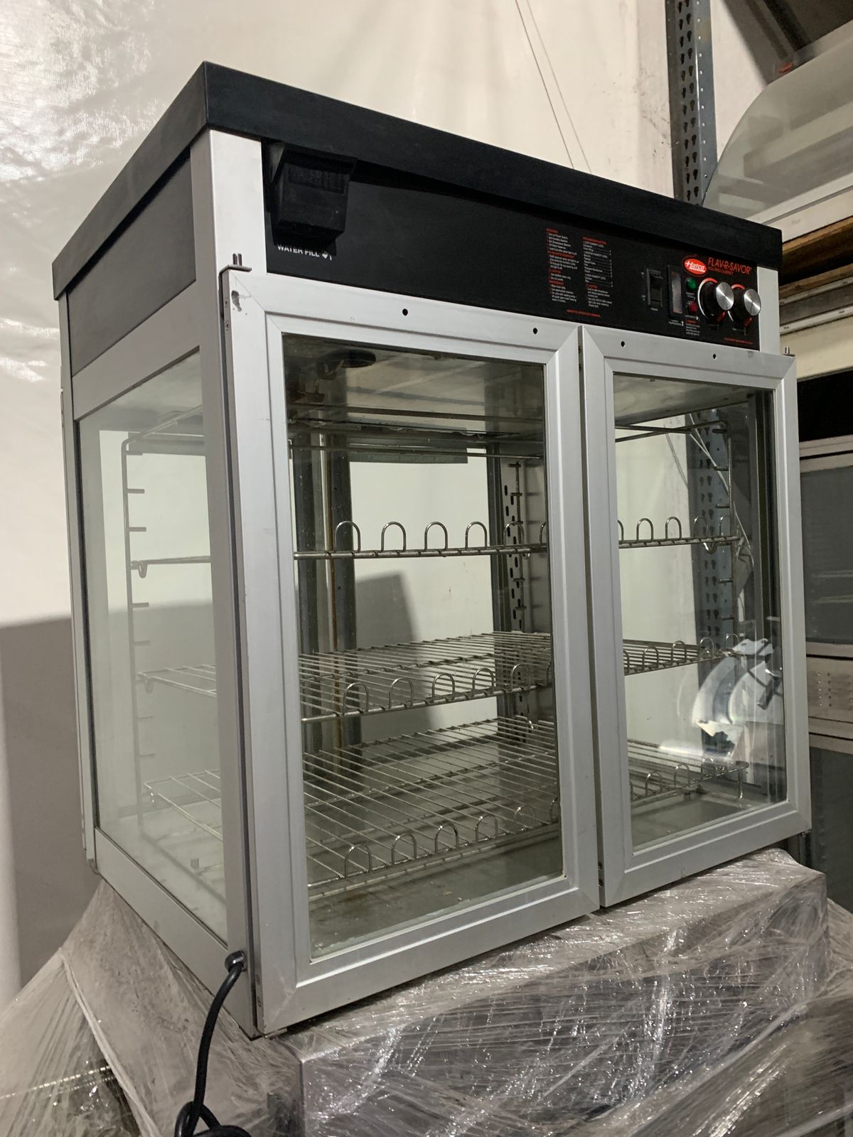 Vitrina Caliente Hatco WSFT-2x con humedad (Reacondicionado)