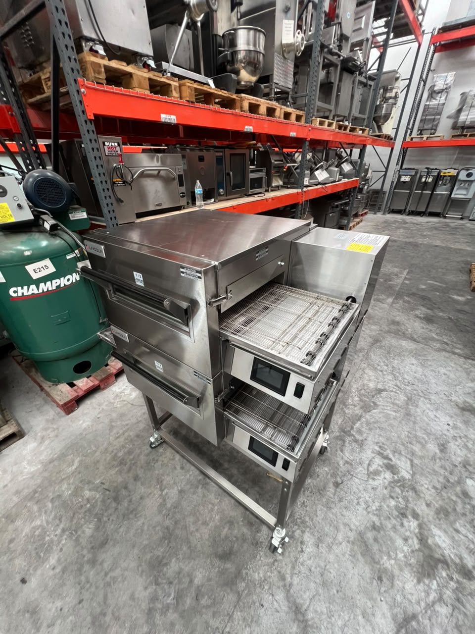 Horno Doble de Banda 18 Pulgadas Lincoln 1132-000-u-kf040 (Seminuevo) (Sin Uso)