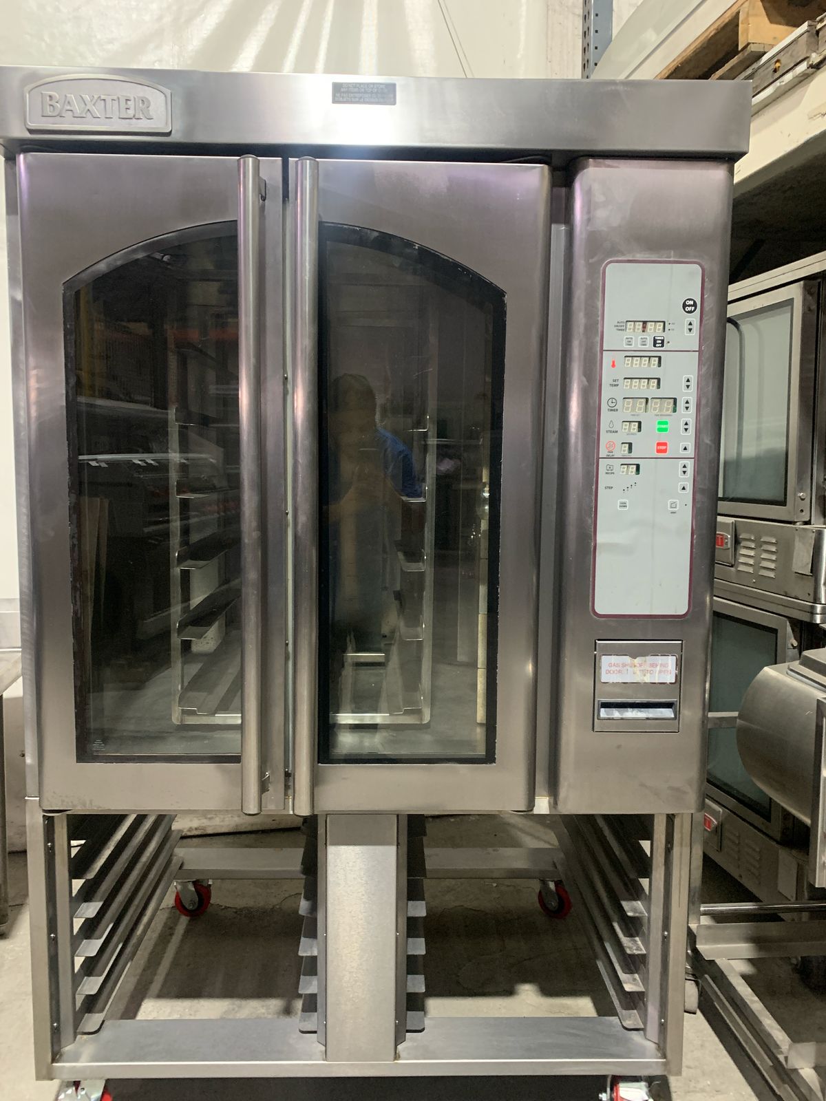 Horno Panadero 6 Charolas Giratorio Baxter OV310g Mini (Reacondicionado)