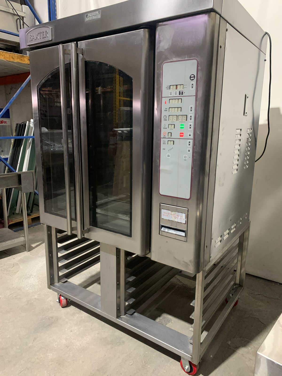 Horno Panadero 6 Charolas Giratorio Baxter OV310g Mini (Reacondicionado)