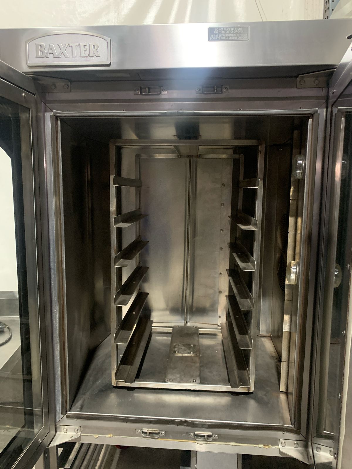 Horno Panadero 6 Charolas Giratorio Baxter OV310g Mini (Reacondicionado)