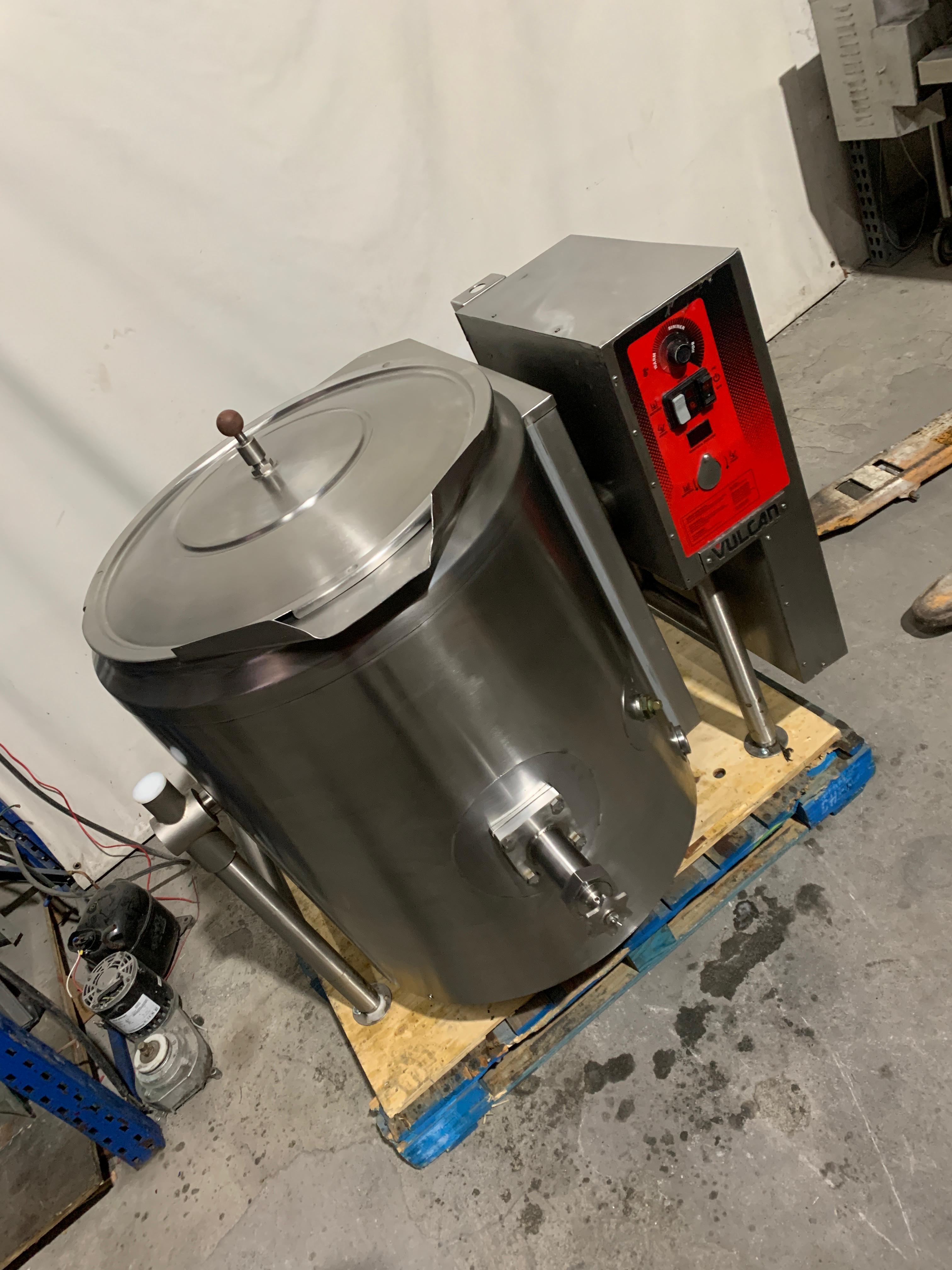 Marmita de Volteo Automatica/Manual Vulcan K40GLT 40 Galones (Seminuevo)