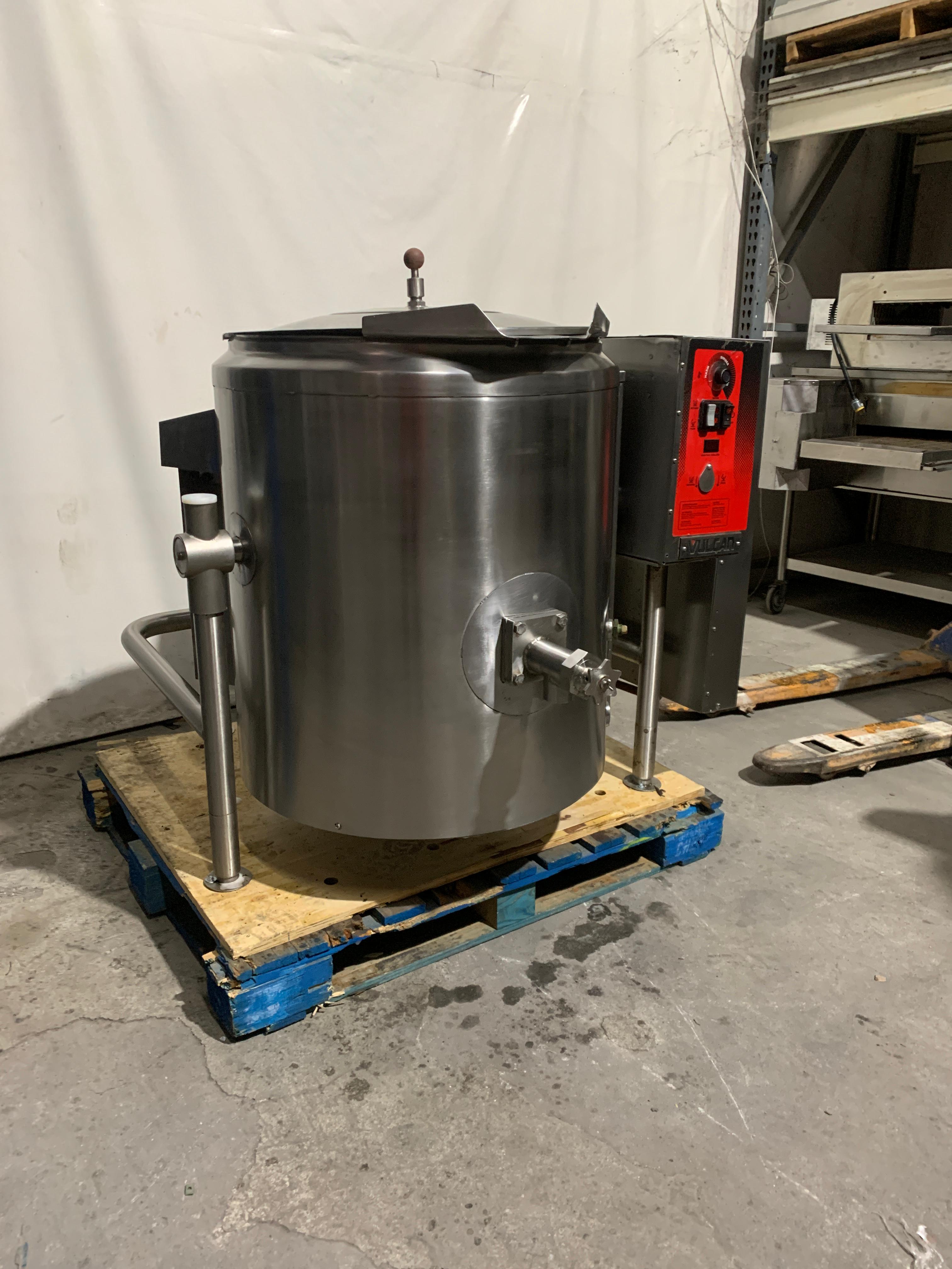 Marmita de Volteo Automatica/Manual Vulcan K40GLT 40 Galones (Seminuevo)