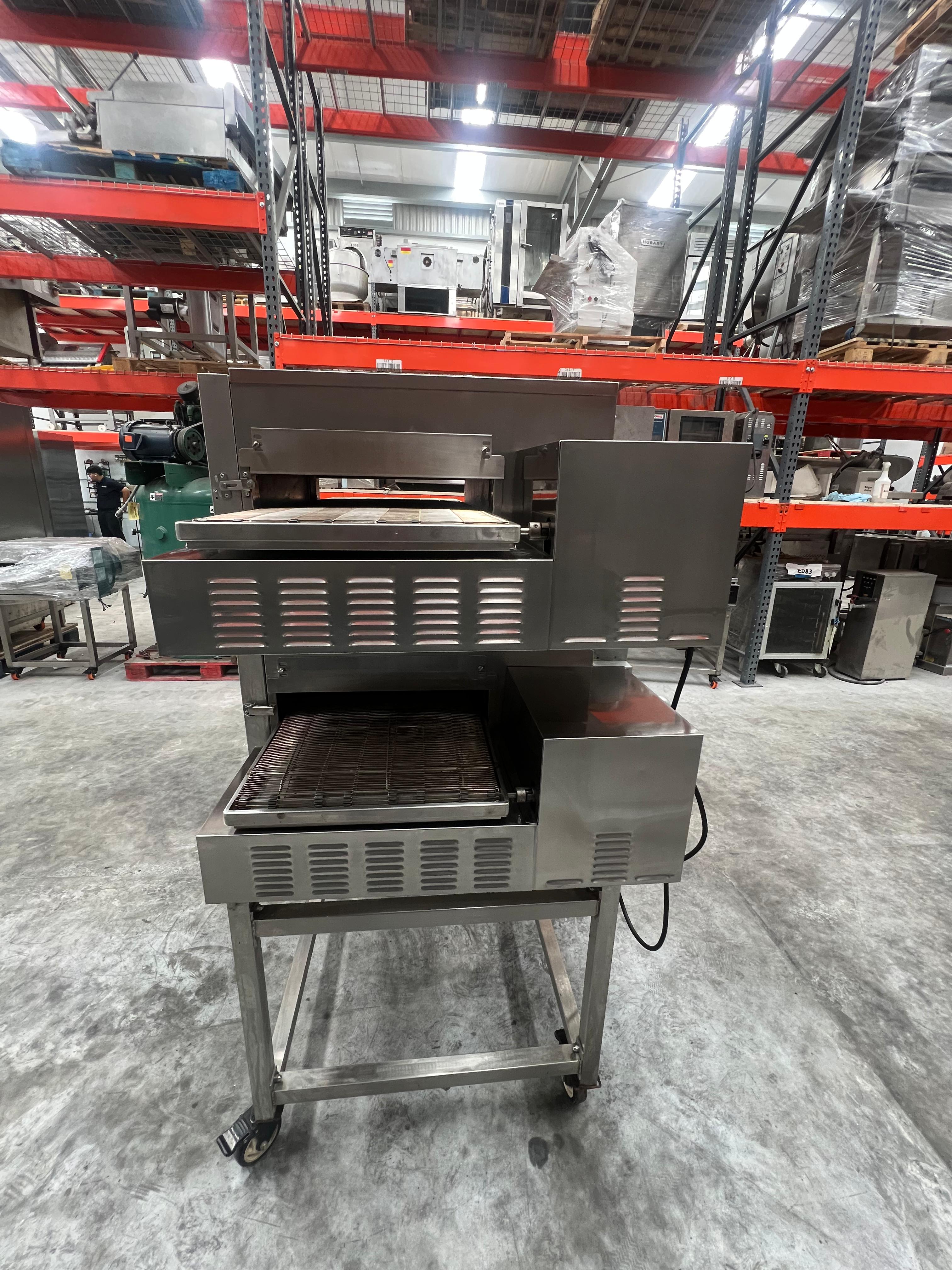 Horno Doble de Banda 18 Pulgadas Lincoln 1116-000-A (Reacondicionado)