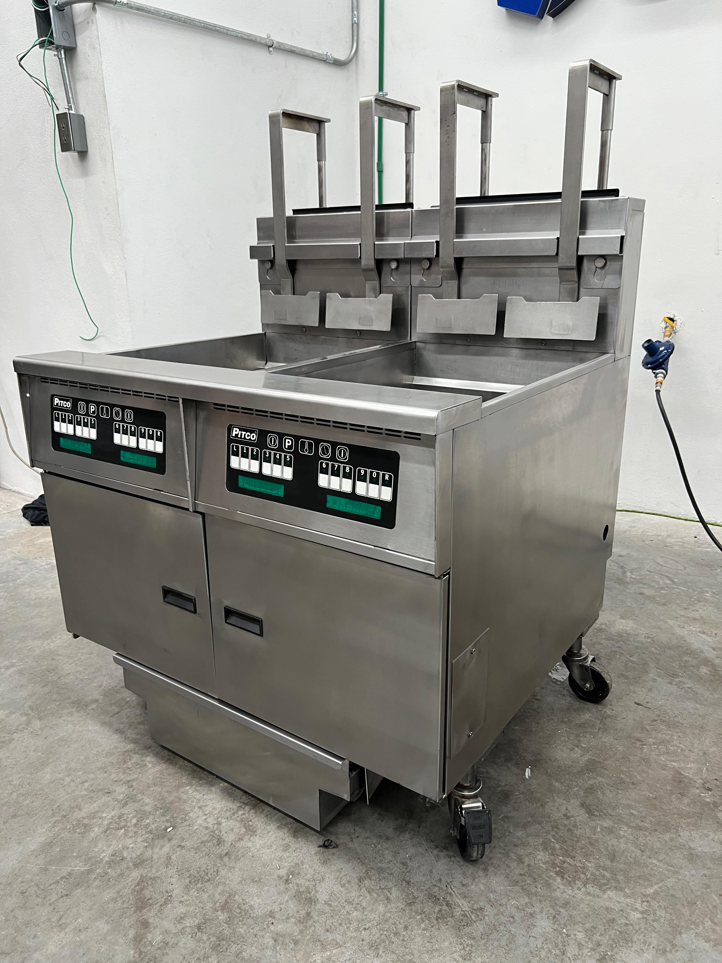 Freidora 2 Tinas Pitco SG18 (Reacondicionado)