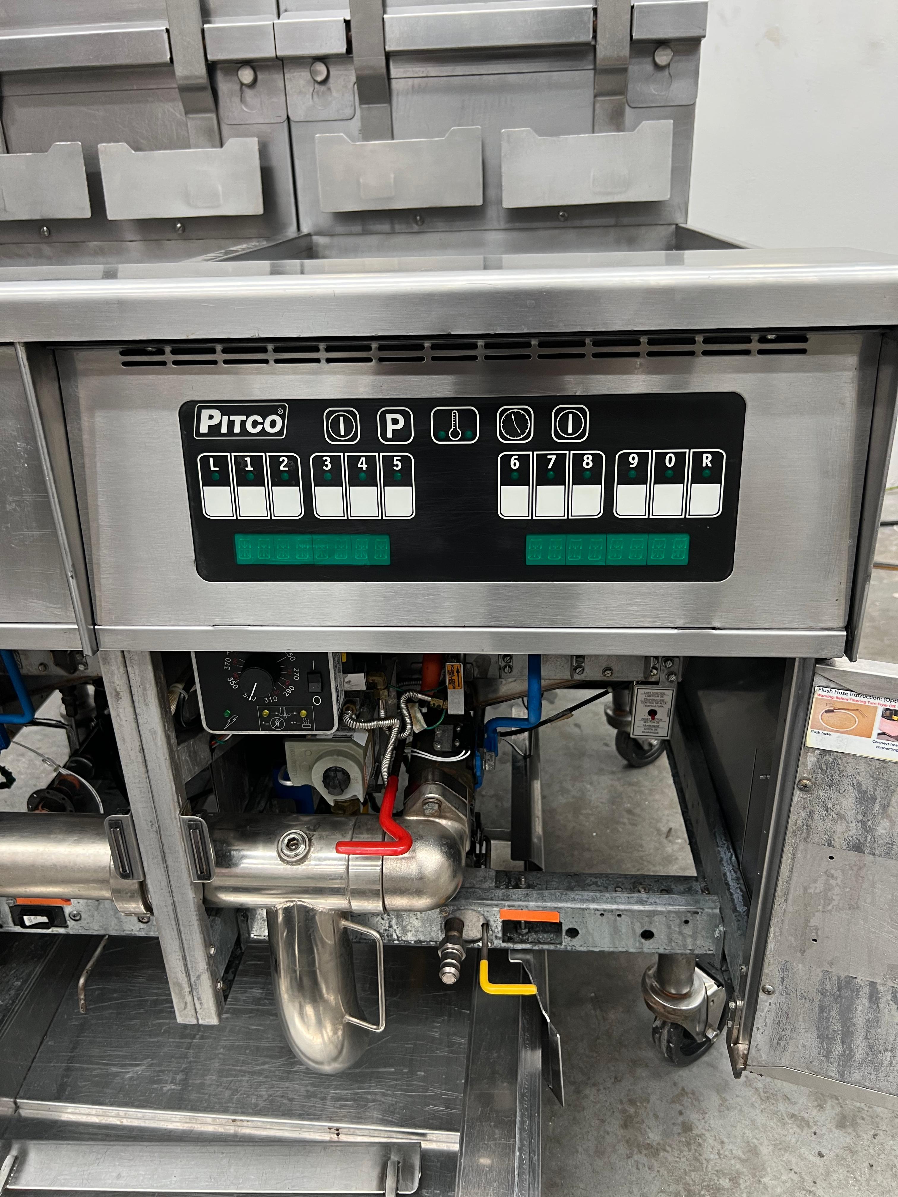 Freidora 2 Tinas Pitco SG18 (Reacondicionado)
