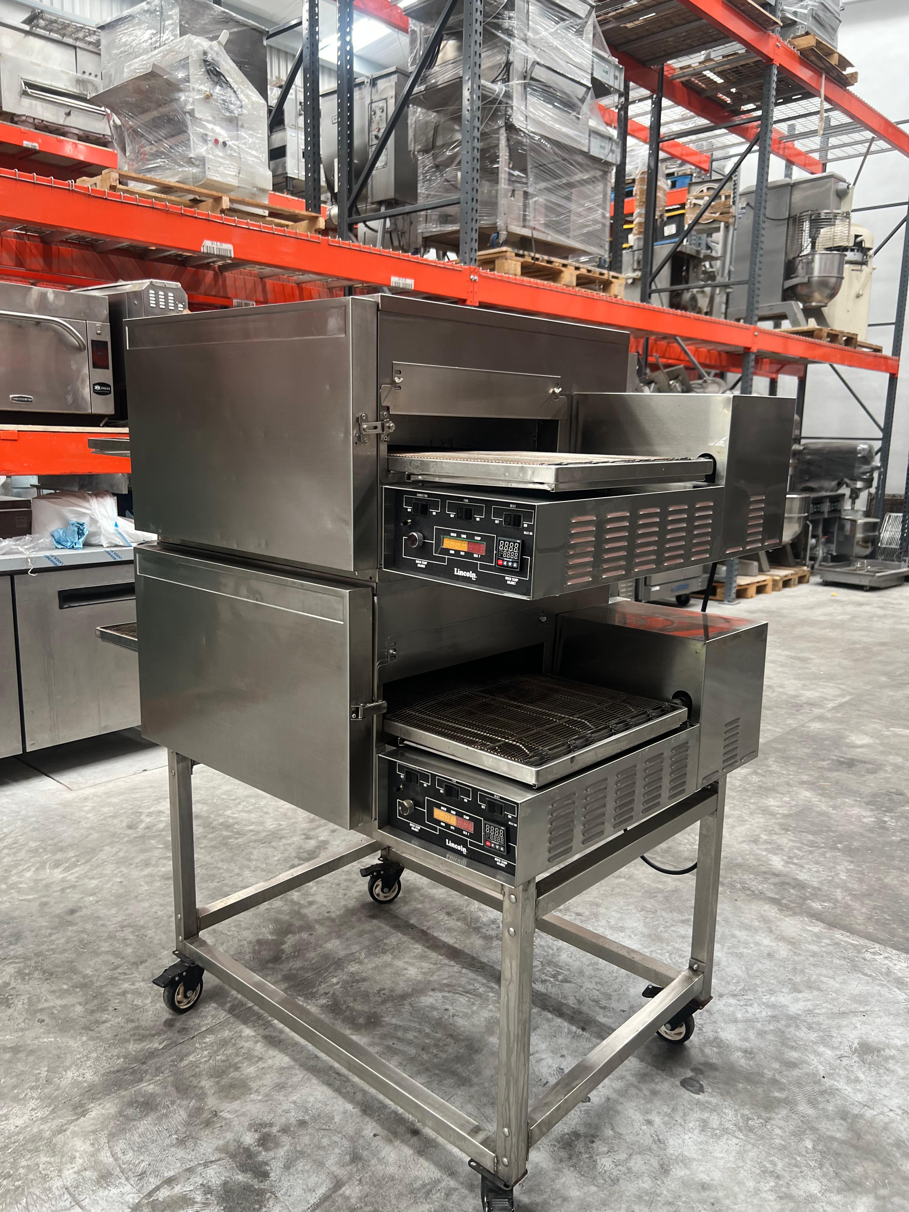 Horno Doble de Banda 18 Pulgadas Lincoln 1116-000-A (Reacondicionado)