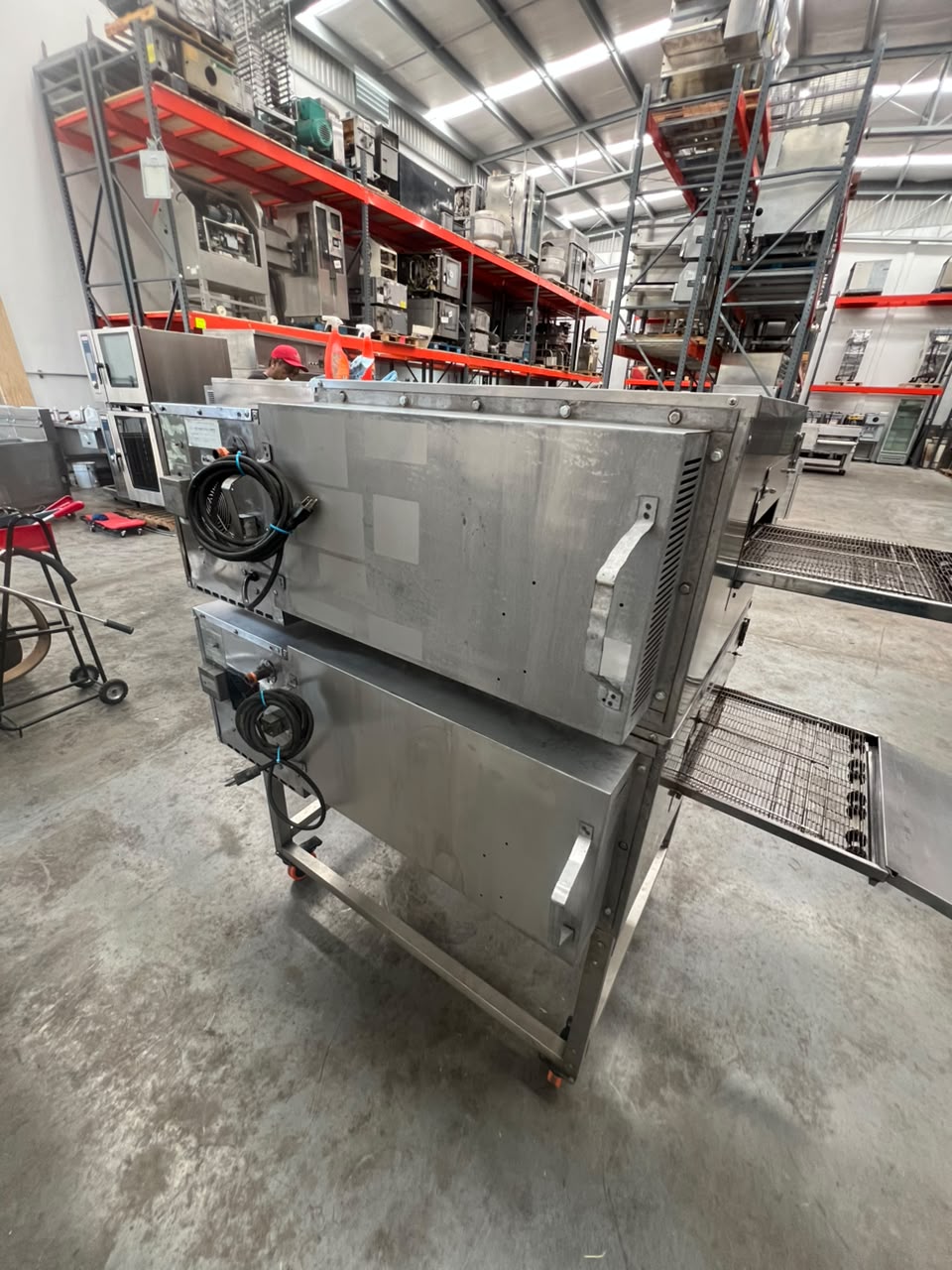 Horno Doble de Banda 18 Pulgadas Lincoln 1116-FB (Reacondicionado)