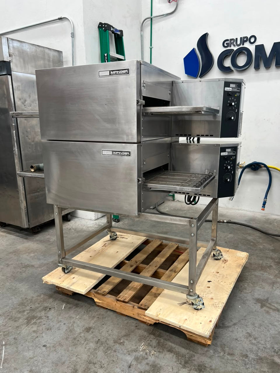 Horno Doble de Banda 18 Pulgadas Lincoln 1116 (Reacondicionado)