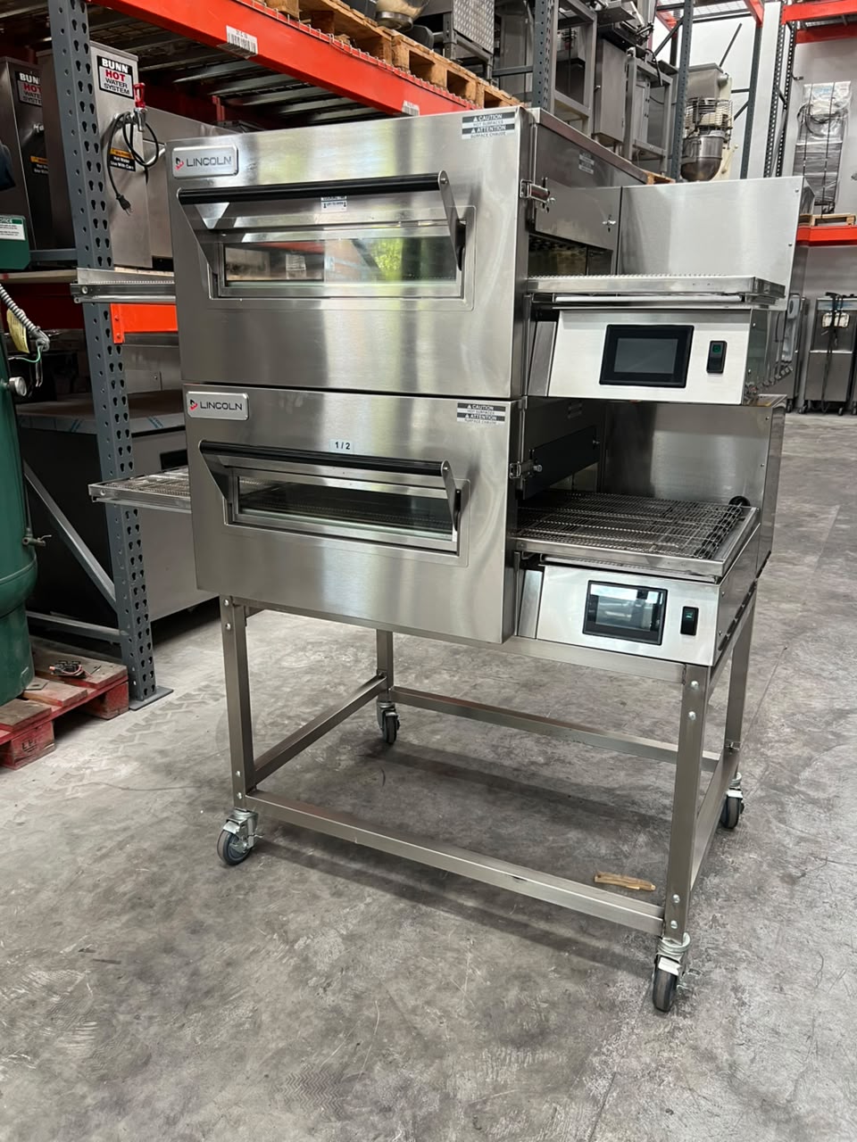 Horno Doble de Banda 18 Pulgadas Lincoln 1132-000-u-kf040 (Seminuevo) (Sin Uso)
