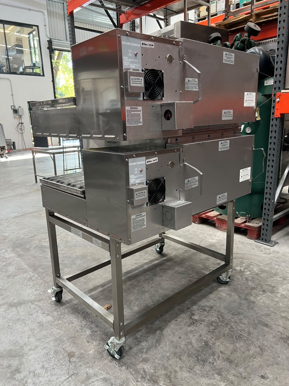 Horno Doble de Banda 18 Pulgadas Lincoln 1132-000-u-kf040 (Seminuevo) (Sin Uso)