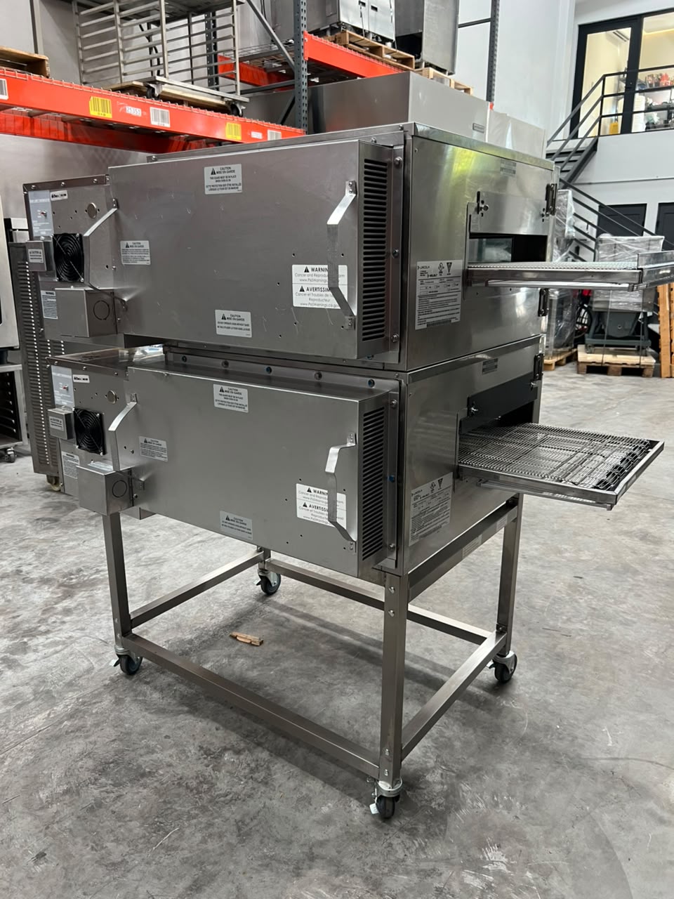 Horno Doble de Banda 18 Pulgadas Lincoln 1132-000-u-kf040 (Seminuevo) (Sin Uso)