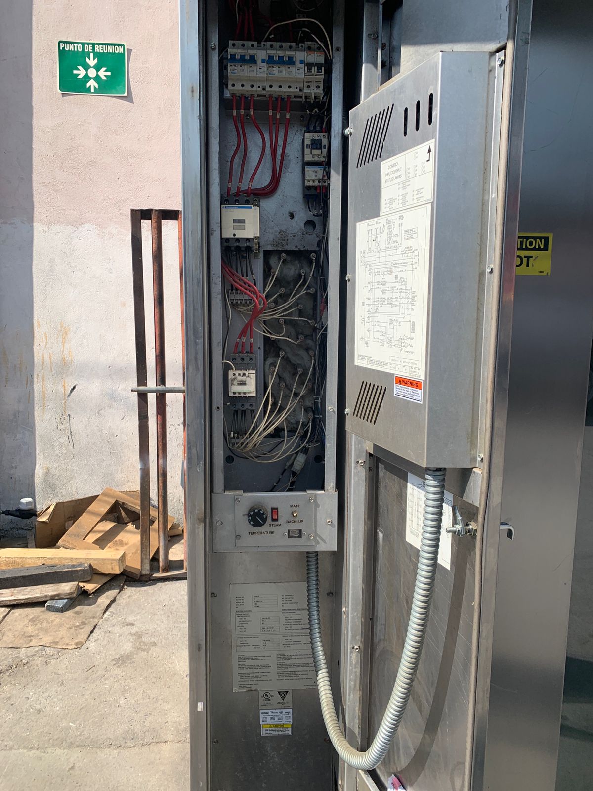 Horno Panadero 18 Charolas Giratorio Hobart HBA1E  (Reacondicionado)