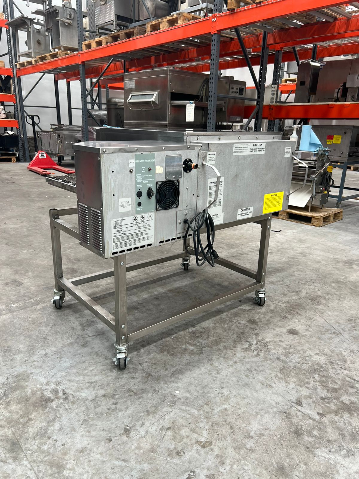 Horno de Banda 18 Pulgadas Lincoln 1116-000-A (Reacondicionado)