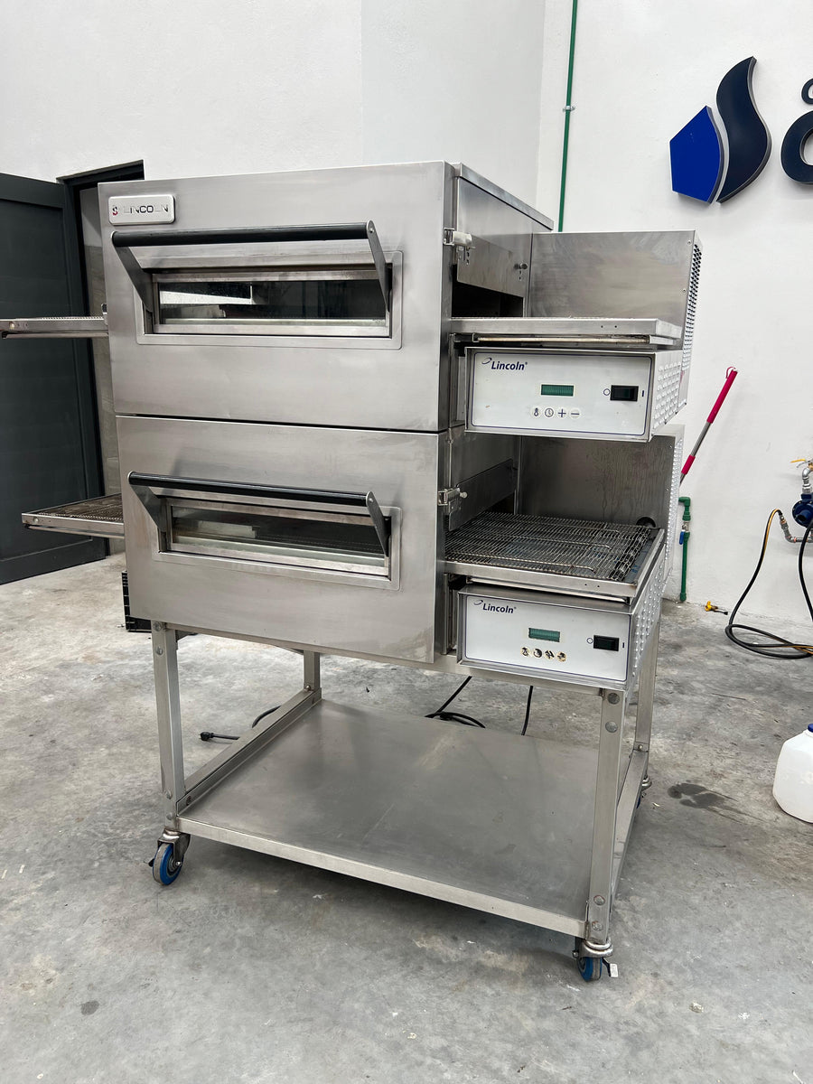 Horno Doble de Banda 18 Pulgadas Lincoln 1116-000-A (Reacondicionado)