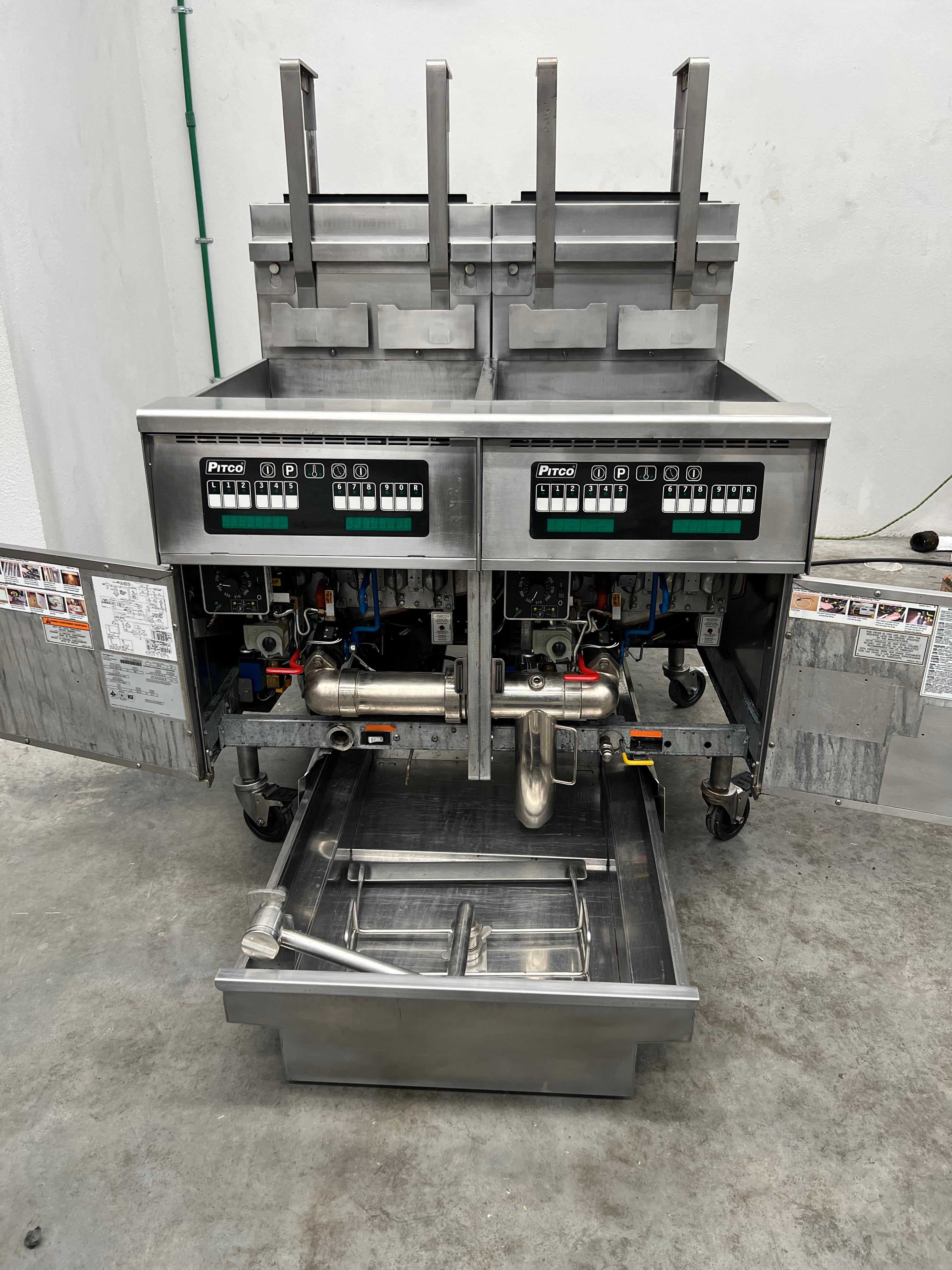 Freidora 2 Tinas Pitco SG18 (Reacondicionado)