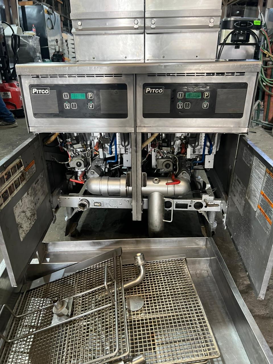 Freidora 2 Tinas Pitco SSH55 (Reacondicionado)