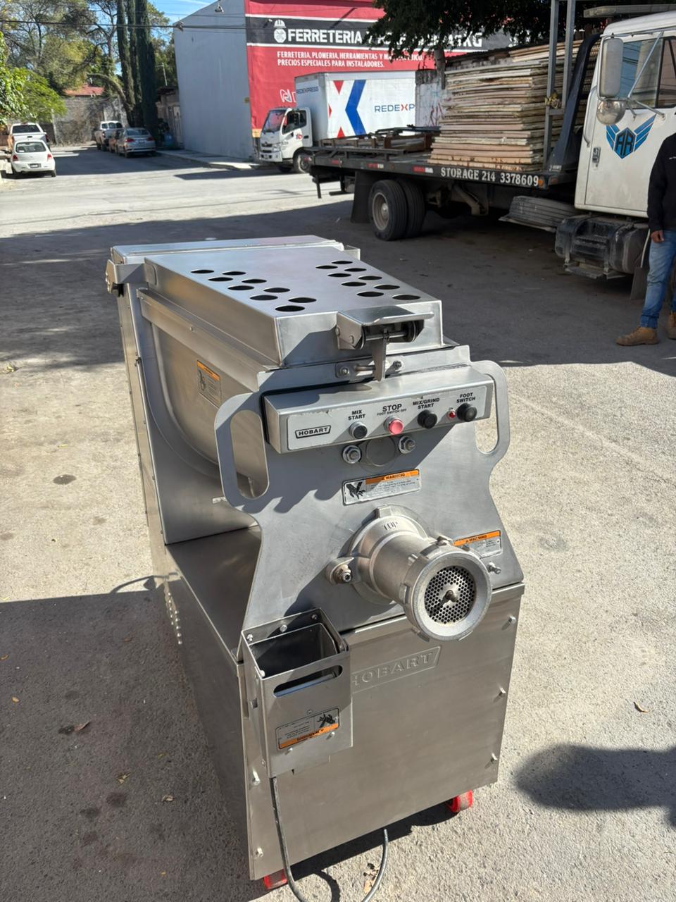 Molino Inclinado Hobart MG1532 8.5 HP (Reacondicionado)