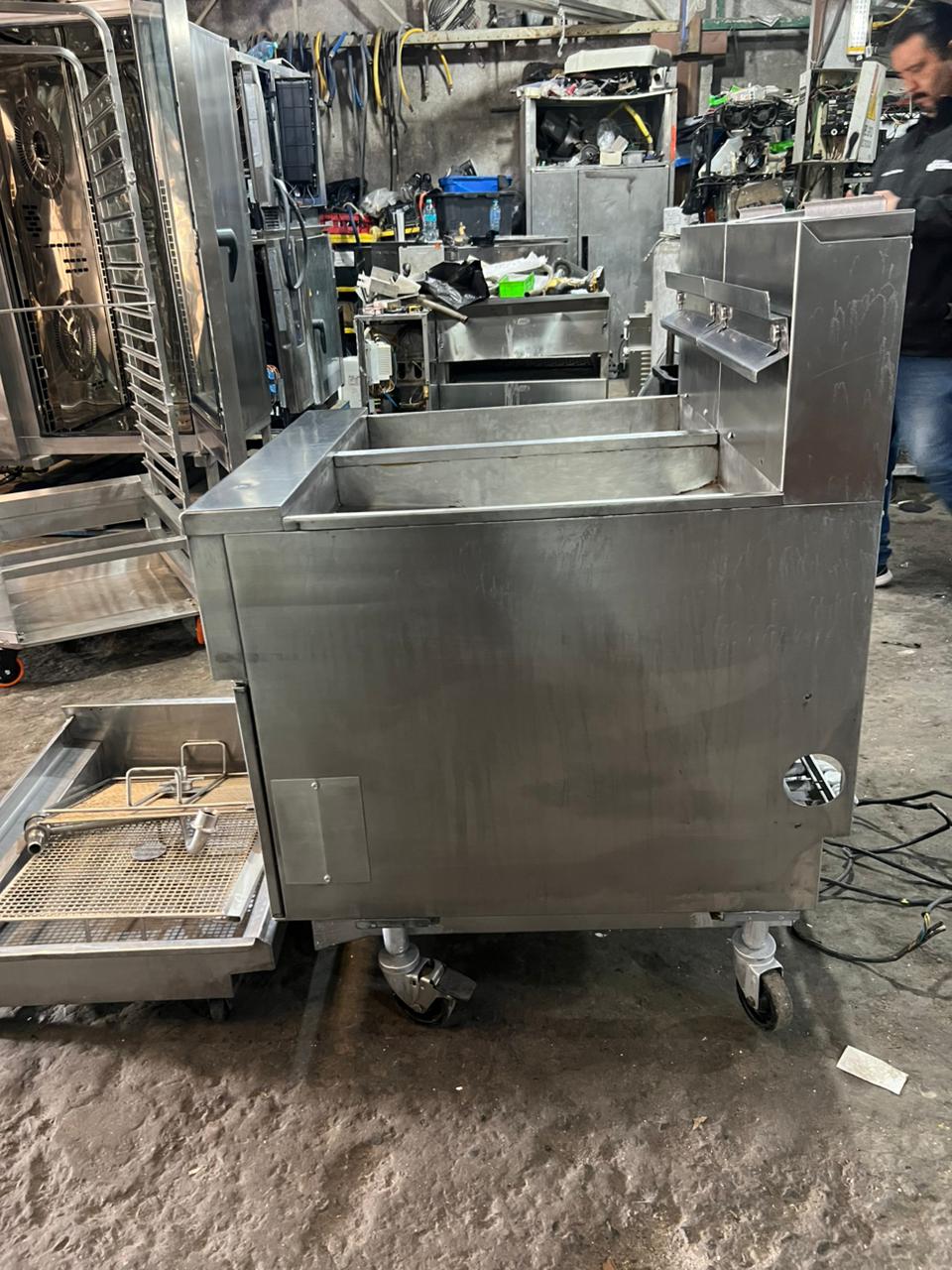 Freidora 2 Tinas Pitco SSH55 (Reacondicionado)