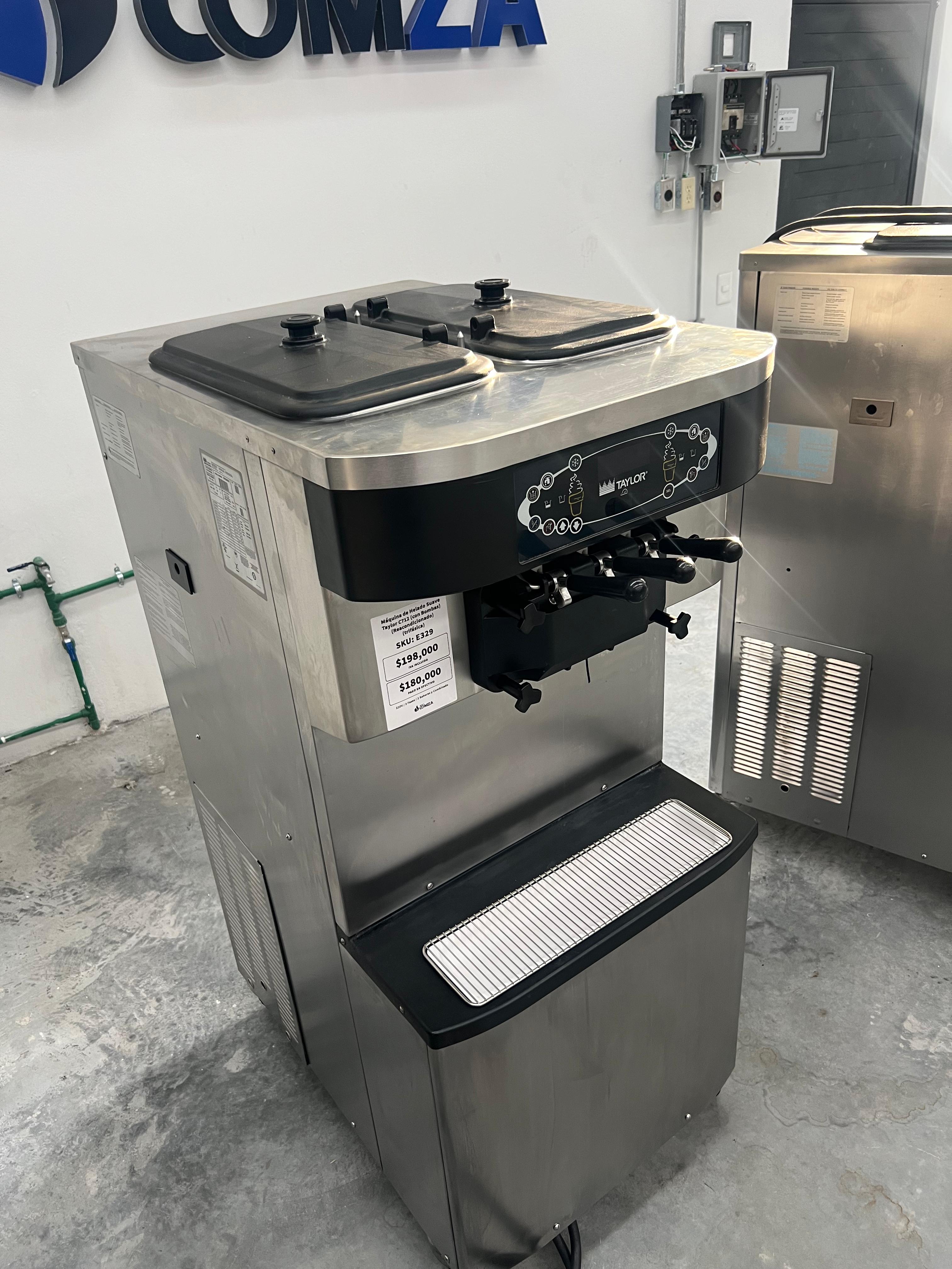 Máquina de Helado Taylor C712 (trifásica) (con bombas) (Reacondicionado)