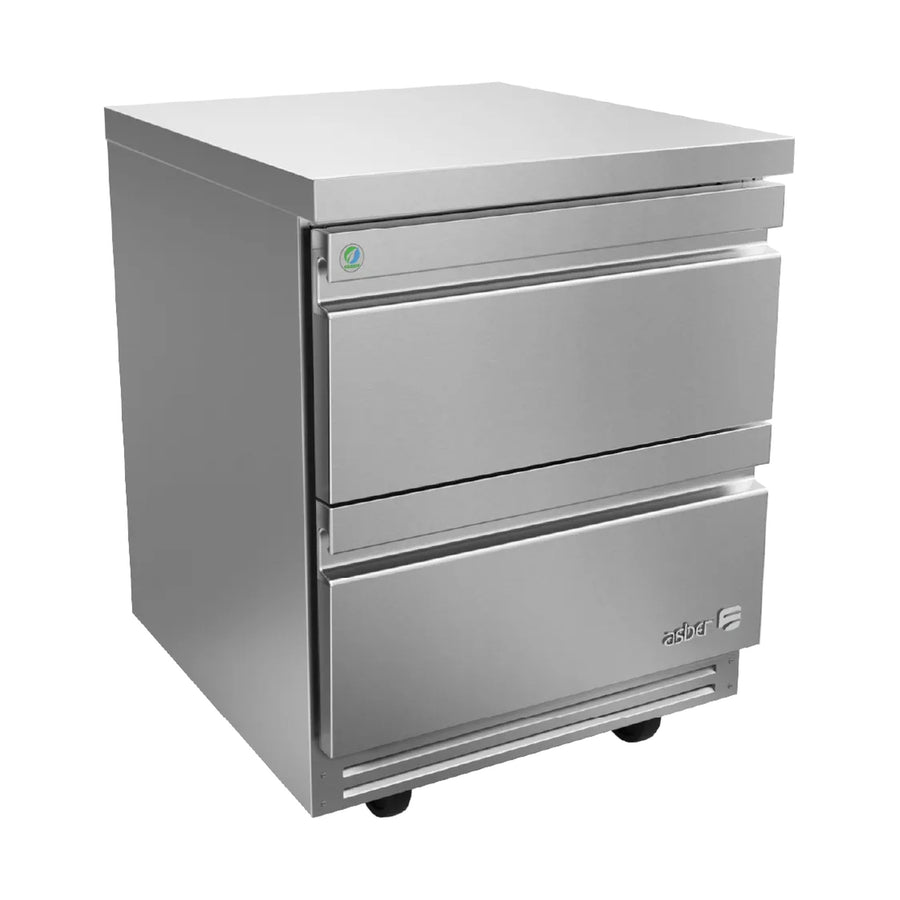Mesa Refrigerada 2 Cajones Asber AUTR-27-D2-P-HC