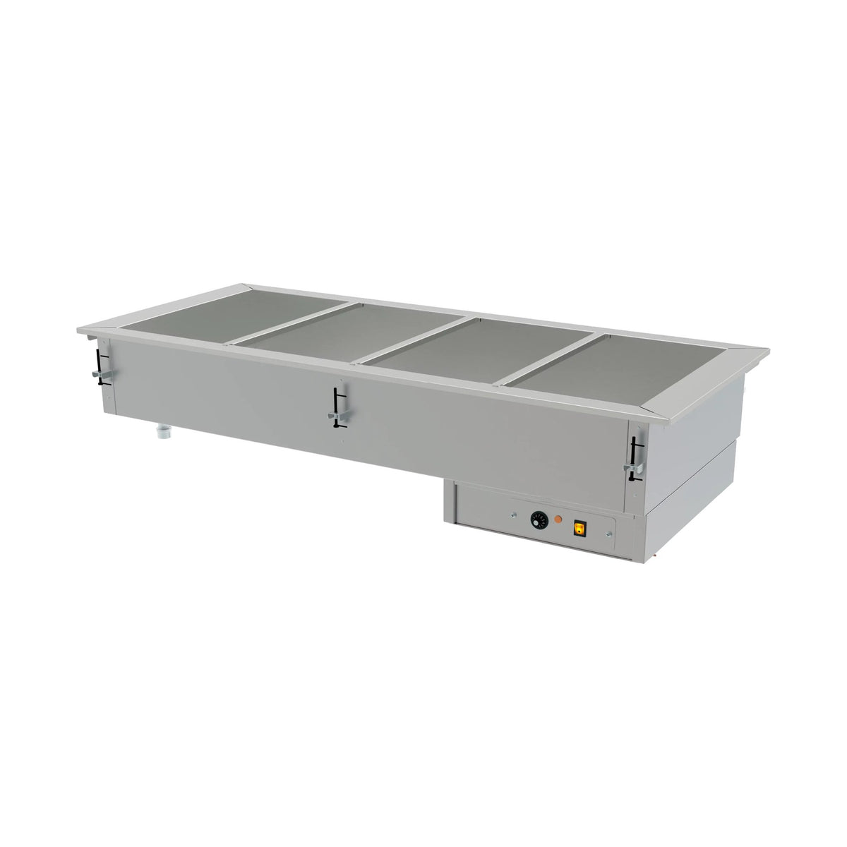 Baño María Eléctrico 4 Insertos Asber DBM-411-S-W