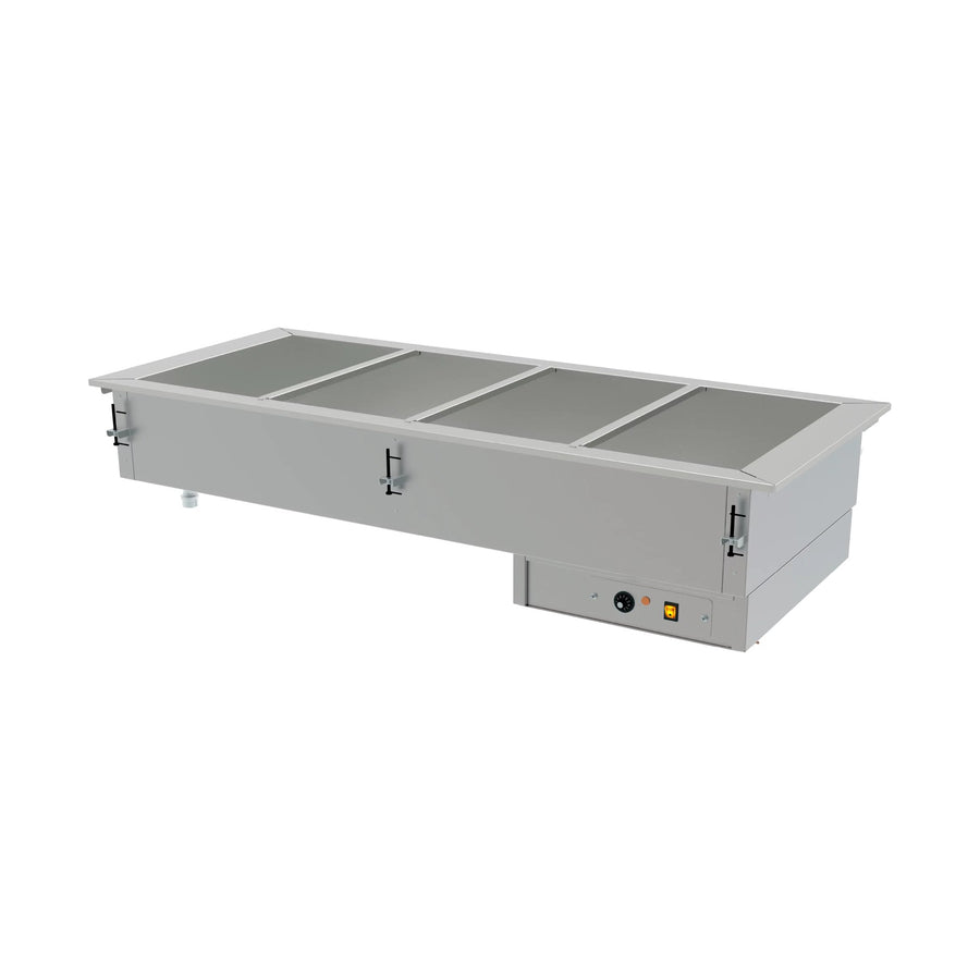 Baño María Eléctrico 4 Insertos Asber DBM-411-S-W