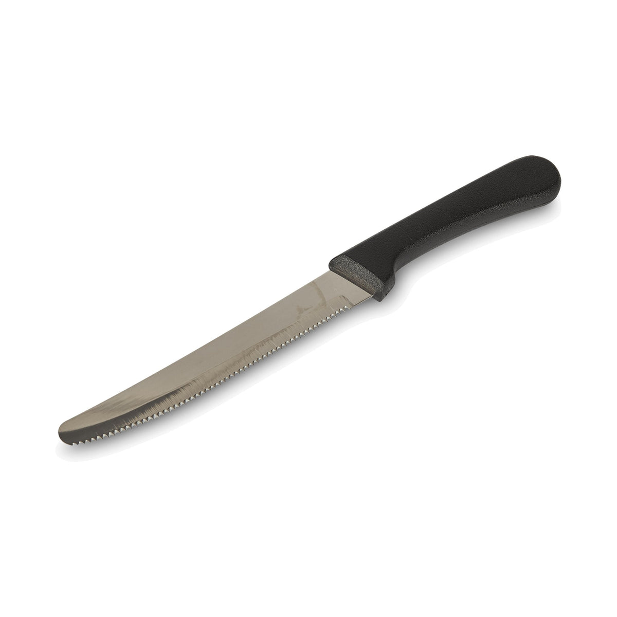 Cuchillo de Mesa Sierra 4" con Mango de Plástico Bonne Redonda Blíster