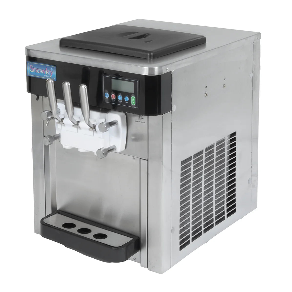 BQL-818BT Maquina De Helado Suave De Mesa De 2 Sabores