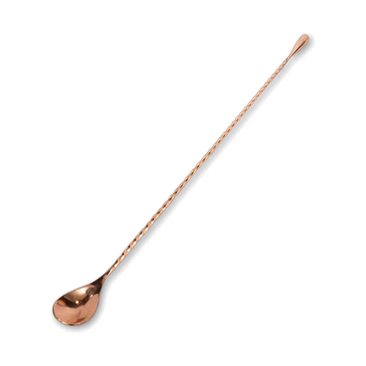 Cuchara para Bar de Acero Inoxidable Concassé 30 cm Cobrizo #Acabado_Cobrizo