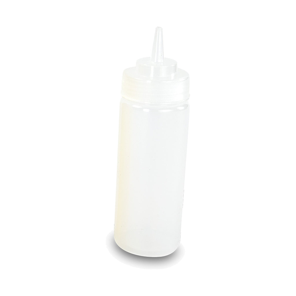 Bote de Plástico para Aderezo con Tapa Concassé 8 oz Transparente #Color_Transparente