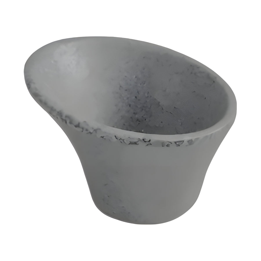 Tazón de Melamina 7 cm Gris Concassé