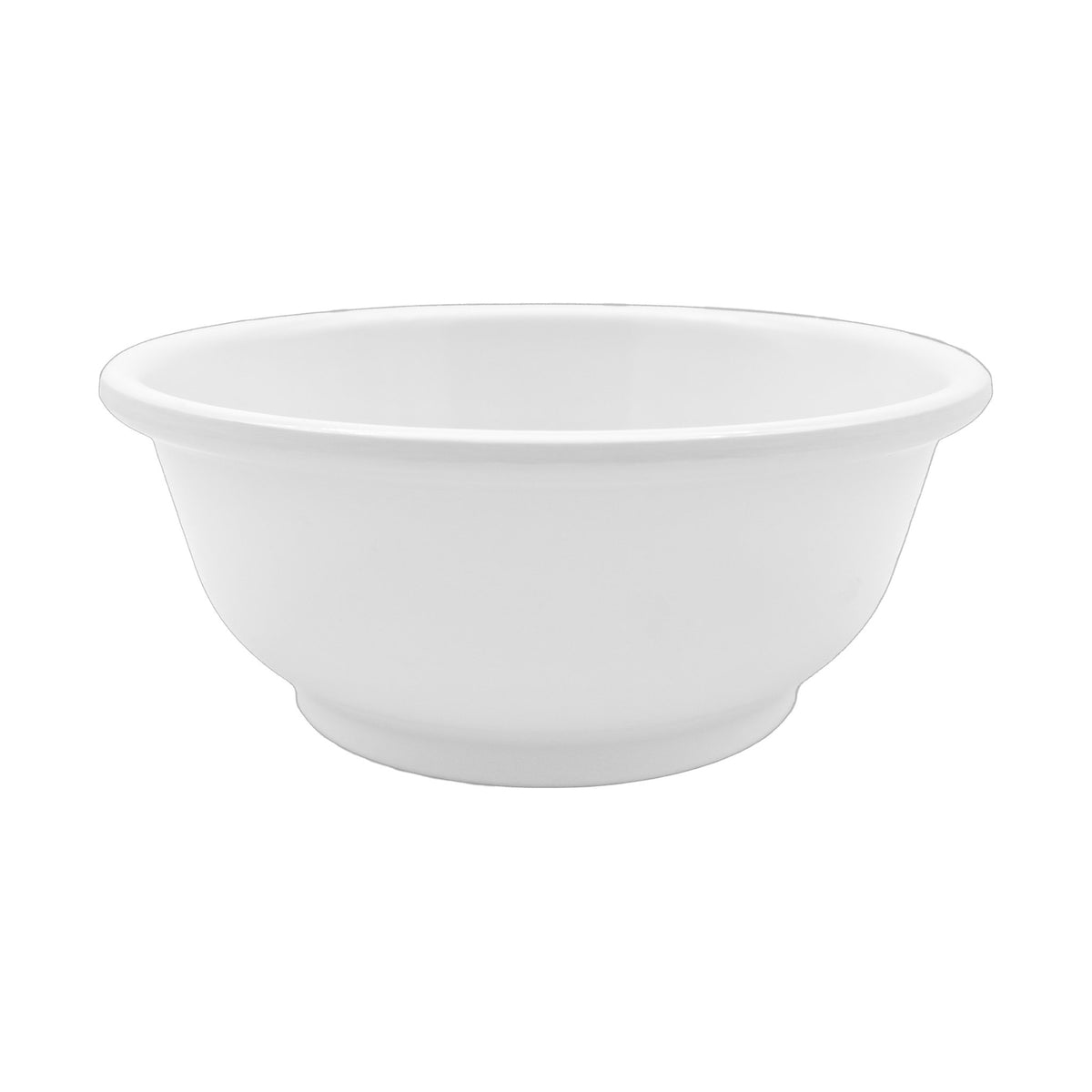 Plato para Cereal de Melamina Concassé 333 ml (12.5 x 5.5 cm) Blanco #Color_Blanco